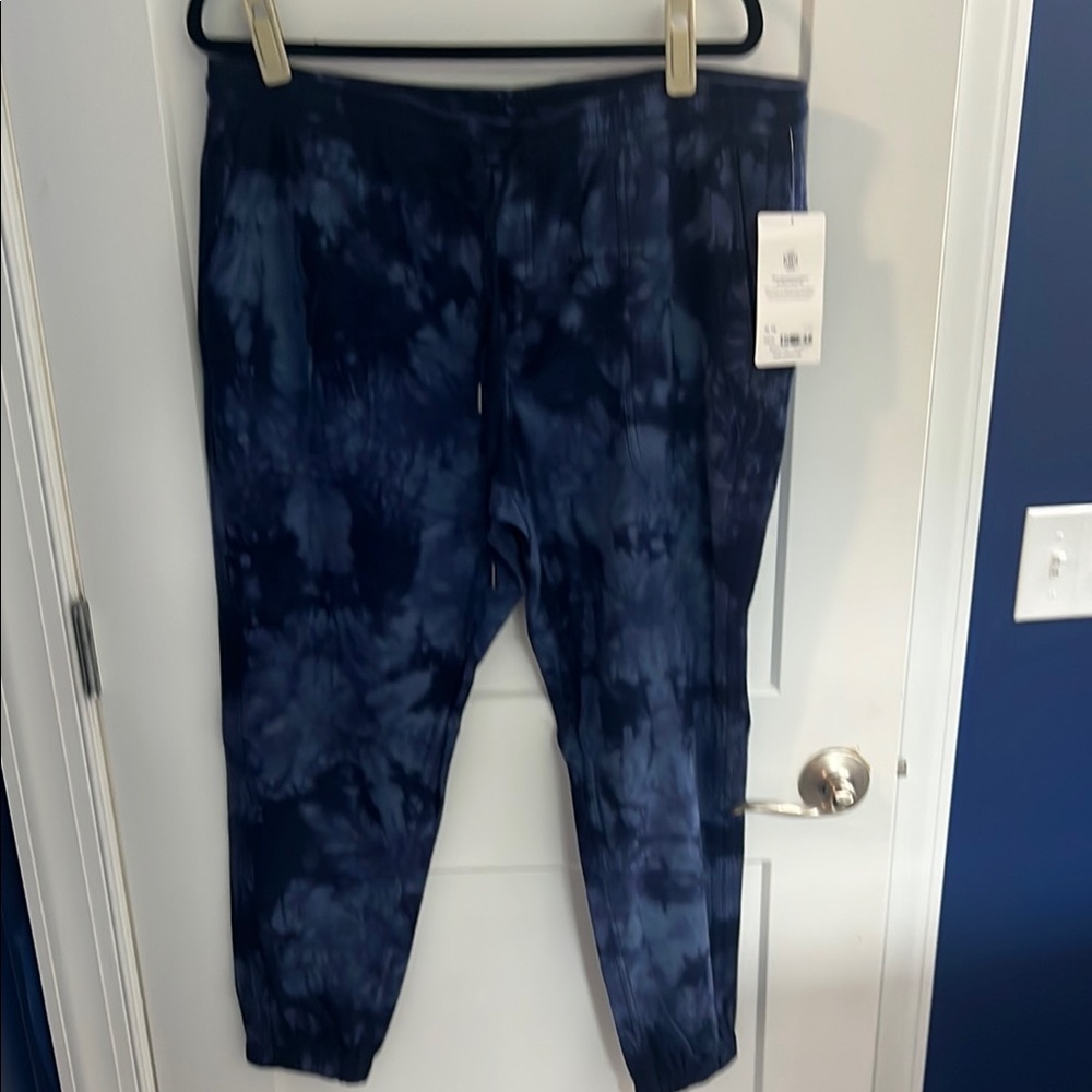 Blue Tie-Dye Joggers